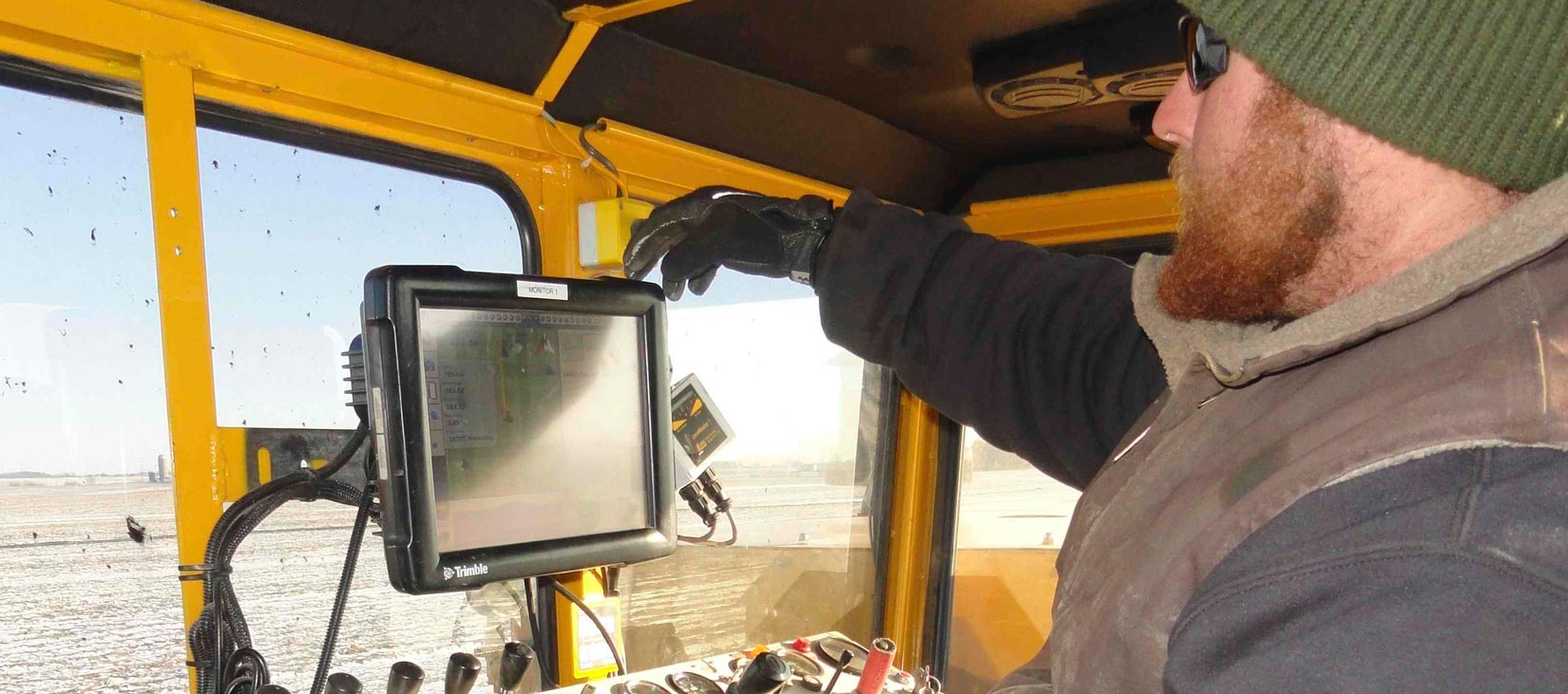 We Use a State of the Art Trimble GPS System to Map Out Your Field